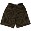 Warped Checkerboard Lacrosse Shorts Made In USA by Tribe Lacrosse