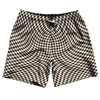 Warped Checkerboard Swim Shorts 7" Made in USA by Tribe Lacrosse
