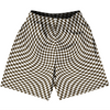 Warped Checkerboard Basketball Practice Shorts Made In USA by Tribe Lacrosse