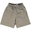 Warped Checkerboard Lacrosse Shorts Made In USA by Tribe Lacrosse