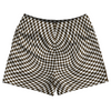 Warped Checkerboard Rugby Shorts Made In USA by Tribe Lacrosse
