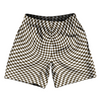 Warped Checkerboard Soccer Shorts Made In USA by Tribe Lacrosse