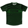 Warped Checkerboard Custom Running Shirt Track Cross Made In USA by Tribe Lacrosse