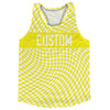 Warped Checkerboard Custom Running Track Tops Made In USA by Tribe Lacrosse