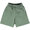 Warped Checkerboard Basketball Practice Shorts Made In USA by Tribe Lacrosse