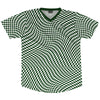 Warped Checkerboard Soccer Jersey Made In USA by Tribe Lacrosse