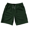 Warped Checkerboard 10" Swim Shorts Made in USA by Tribe Lacrosse