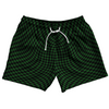 Warped Checkerboard 5" Swim Shorts Made in USA by Tribe Lacrosse
