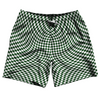 Warped Checkerboard Swim Shorts 7" Made in USA by Tribe Lacrosse