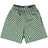 Warped Checkerboard Lacrosse Shorts Made In USA by Tribe Lacrosse