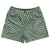 Warped Checkerboard Rugby Shorts Made In USA by Tribe Lacrosse