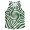 Warped Checkerboard Running Track Tops Made In USA by Tribe Lacrosse