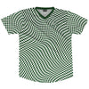 Warped Checkerboard Soccer Jersey Made In USA by Tribe Lacrosse