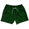 Warped Checkerboard 5" Swim Shorts Made in USA by Tribe Lacrosse