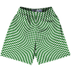 Warped Checkerboard Lacrosse Shorts Made In USA by Tribe Lacrosse