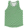 Warped Checkerboard Running Track Tops Made In USA by Tribe Lacrosse
