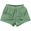Warped Checkerboard Womens & Girls Sport Shorts End Made In USA by Tribe Lacrosse