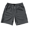 Warped Checkerboard 10" Swim Shorts Made in USA by Tribe Lacrosse