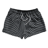 Warped Checkerboard 2.5" Swim Shorts Made in USA by Tribe Lacrosse