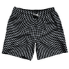 Warped Checkerboard Swim Shorts 7" Made in USA by Tribe Lacrosse