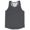 Warped Checkerboard Running Track Tops Made In USA by Tribe Lacrosse