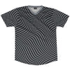 Warped Checkerboard Soccer Jersey Made In USA by Tribe Lacrosse