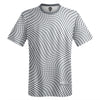 Warped Checkerboard Lacrosse Shooter Shirt by Tribe Lacrosse