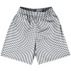 Warped Checkerboard Lacrosse Shorts Made In USA by Tribe Lacrosse