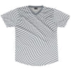 Warped Checkerboard Soccer Jersey Made In USA by Tribe Lacrosse