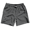 Warped Checkerboard Swim Shorts 7" Made in USA by Tribe Lacrosse