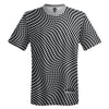 Warped Checkerboard Lacrosse Shooter Shirt by Tribe Lacrosse