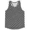 Warped Checkerboard Running Track Tops Made In USA by Tribe Lacrosse