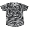 Warped Checkerboard Soccer Jersey Made In USA by Tribe Lacrosse