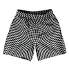 Warped Checkerboard Soccer Shorts Made In USA by Tribe Lacrosse
