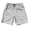Warped Checkerboard 10" Swim Shorts Made in USA by Tribe Lacrosse