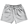 Warped Checkerboard 5" Swim Shorts Made in USA by Tribe Lacrosse