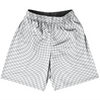 Warped Checkerboard Basketball Practice Shorts Made In USA by Tribe Lacrosse