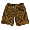 Warped Checkerboard 10" Swim Shorts Made in USA by Tribe Lacrosse