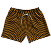 Warped Checkerboard 5" Swim Shorts Made in USA by Tribe Lacrosse