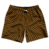 Warped Checkerboard Swim Shorts 7" Made in USA by Tribe Lacrosse