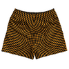 Warped Checkerboard Rugby Shorts Made In USA by Tribe Lacrosse