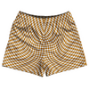 Warped Checkerboard Rugby Shorts Made In USA by Tribe Lacrosse