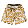 Warped Checkerboard Soccer Shorts Made In USA by Tribe Lacrosse