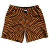Warped Checkerboard Swim Shorts 7" Made in USA by Tribe Lacrosse