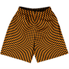 Warped Checkerboard Basketball Practice Shorts Made In USA by Tribe Lacrosse