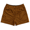 Warped Checkerboard Rugby Shorts Made In USA by Tribe Lacrosse