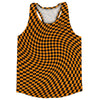 Warped Checkerboard Running Track Tops Made In USA by Tribe Lacrosse