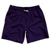 Warped Checkerboard Swim Shorts 7" Made in USA by Tribe Lacrosse