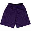 Warped Checkerboard Basketball Practice Shorts Made In USA by Tribe Lacrosse