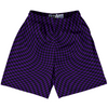 Warped Checkerboard Lacrosse Shorts Made In USA by Tribe Lacrosse